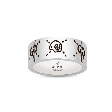 gucci geart ring|Gucci ghost ring price.